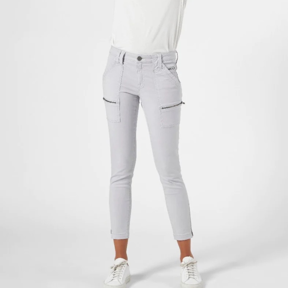 Joie Park Skinny Light Gray Sz 26
